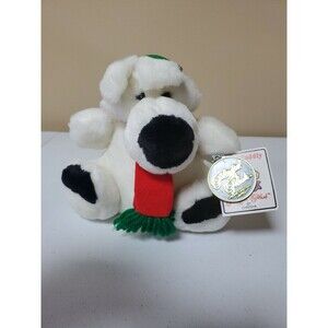 Chrisha 1988 Playful Plush Soft & Cuddly Bear Stuffed Animal #303229 Hat, Scarf